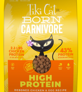 Tiki Cat Chicken & Egg High Protein Cat Food 2.8#