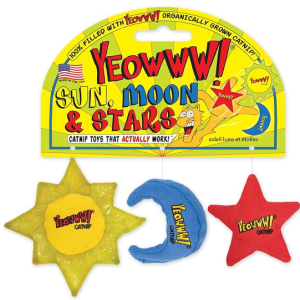 YEOWWW! Sun, Moon & Stars Catnip Toys