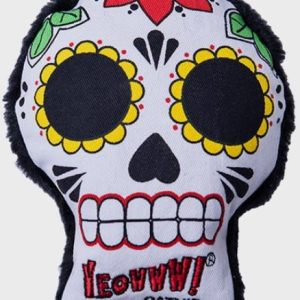 YEOWWW! La Cat Rina Sugar Skull Catnip Toy
