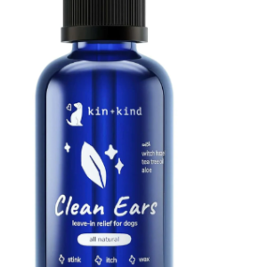 Kin+Kind Clean Ears All Natural Pet Ear Wash 4 fl oz