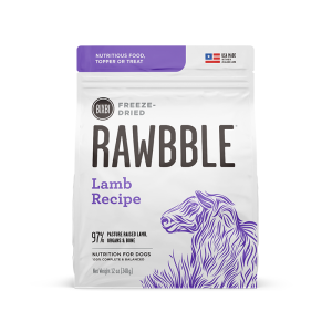 Bixbi Rawbble Lamb 12oz Freeze Dried Dog Food