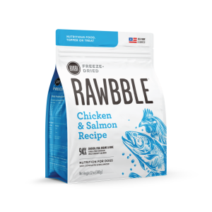 Bixbi Rawbble Chicken & Salmon 12oz Freeze Dried Dog Food