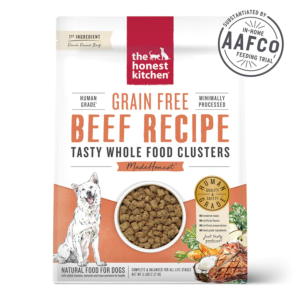 The Honest Kitchen Grain Free BEEF CLUSTERS 5# Dry Dog Food