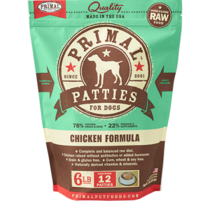 Primal Chicken Patties 6#