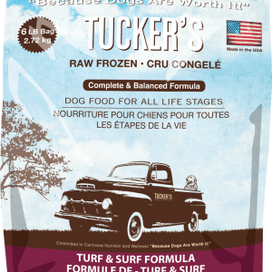 Tucker's Turf & Surf 6# Raw Dog Food
