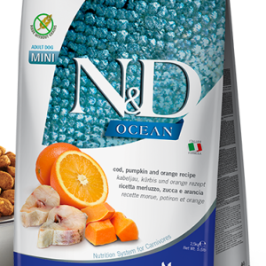 Farmina Cod, Pumpkin & Orange Mini 5.5# Dog Food