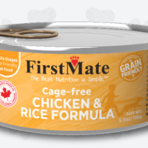 First Mate Chicken & Rice 5.5oz Canned Cat Food