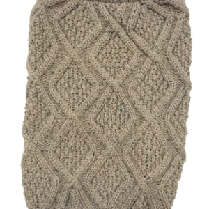 Fashion Pet Fisherman Pet Sweater Taupe XXLarge