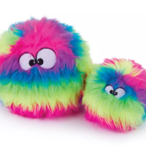 goDog Furballz Rainbow Large Dog Toy