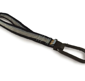 Kurgo Carabiner Seatbelt Tether Grey
