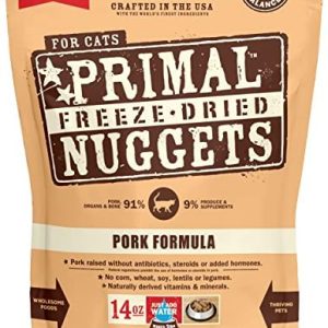 Primal Cat FD Pork Nuggets 14oz