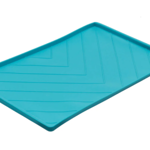 Messy Mutts Silicone Mat Medium Blue