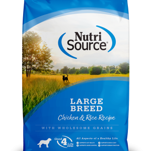 NutriSource Large Breed Chicken & Rice 26#