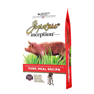 Inception Pork 4# Dog Food