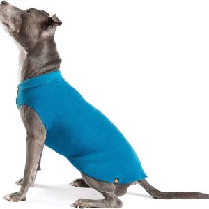 Gold Paw Fleece Marine Blue 4