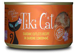 Tiki Cat Grill Sardine Cutlets 6oz