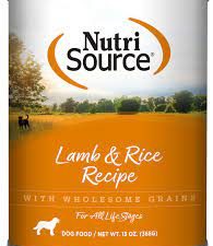 NutriSource Can GF Lamb 13oz