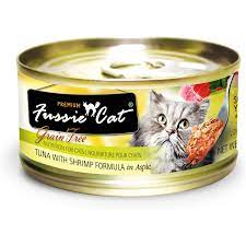 Fussie Cat Tuna & Shrimp 3oz