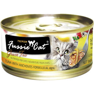 Fussie Cat Tuna & Anchovy 3oz