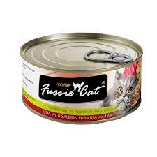 Fussie Cat Tuna & Salmon 3oz