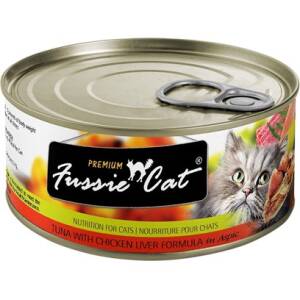 Fussie Cat Tuna & Chicken Liver 3oz