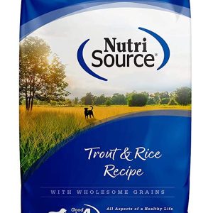 NutriSource Trout & Rice 26#