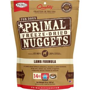 Primal Freeze Dried Dog Lamb 14 oz