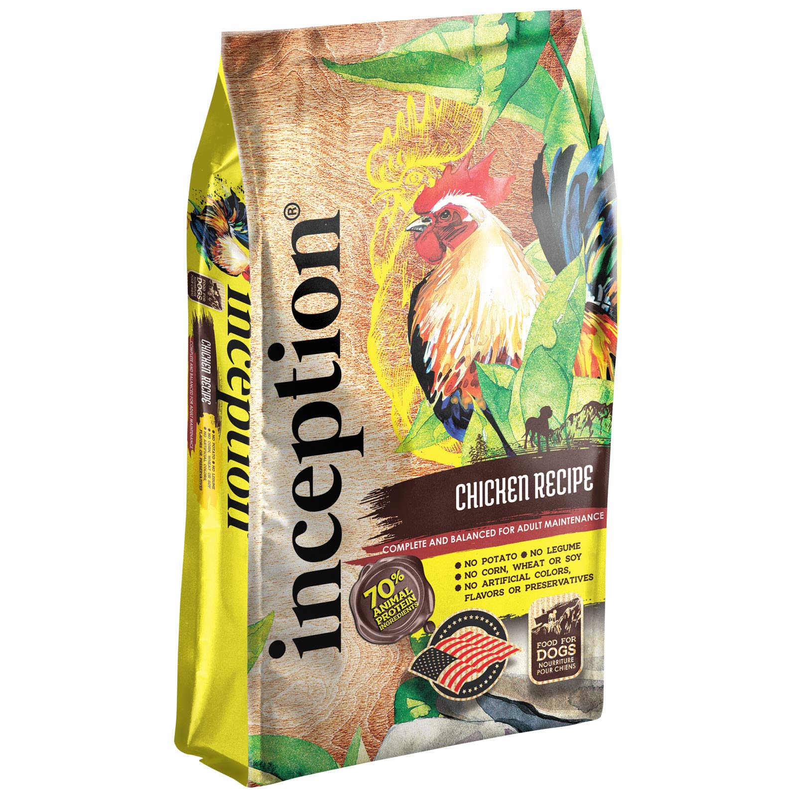 Inception - Chicken - 4# Dog Food - Retail Store