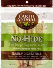 Earth Animal No Hide Pork Stix 10 count