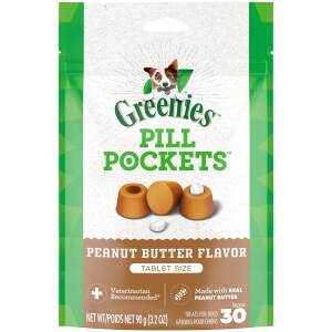 Pill Pockets Peanut Butter Tab 3oz