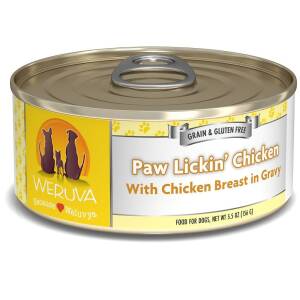 Weruva Paw Lickin' Chicken Dog 5oz
