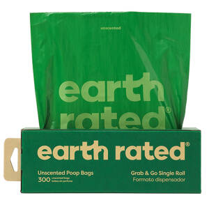 Earth Rated Unscented Poop Bags Roll 300ct