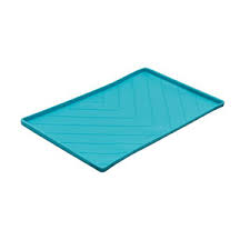 Messy Mutts Silicone Mat LG Blue