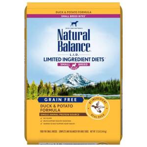 Natural Balance LID Dck/Pot Sm Breed Bite 12#