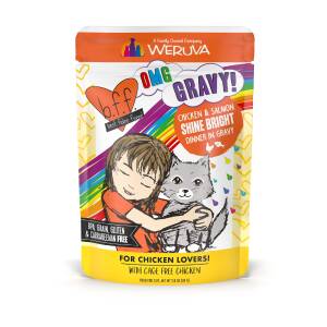 BFF OMG Shine Bright Chicken & Salmon Pouch 3oz