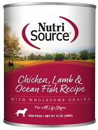 NutriSource Can Chicken Lamb & Fish 13oz
