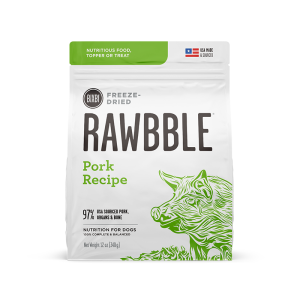 Rawbble Freeze Dried Pork 12oz