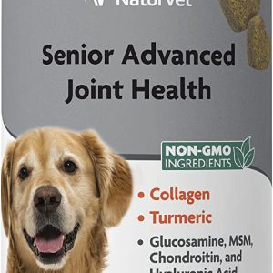 NaturVet Senior Advanced Joint Health 120 Soft Chews