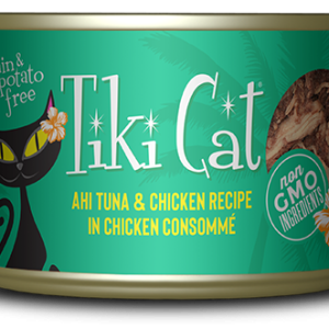 Tiki Cat Luau Ahi Tuna & Chicken 6oz