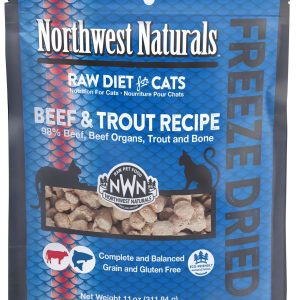 Northwest Naturals Cat FD Beef & Trout 11oz