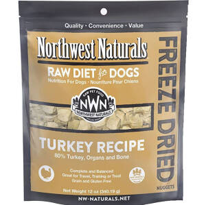 Northwest Naturals Dog Freeze Dried Turkey 25oz