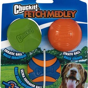Chuckit! Fetch Medley Balls Gen 2 3 Pack Medium