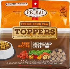 Primal FZD Toppers Beef 18oz