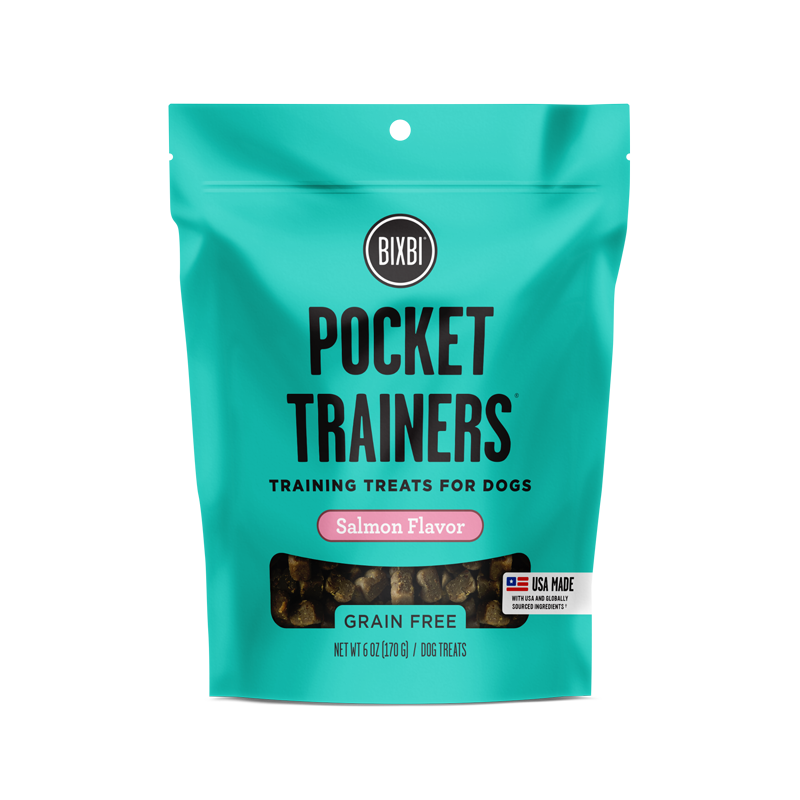 Bixbi Pocket Trainers Salmon 6oz Dog Treat Bixbi Pocket Trainers Salmon 6oz Dog Treat