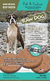 OC RAW Fish / Produce 6# Dog
