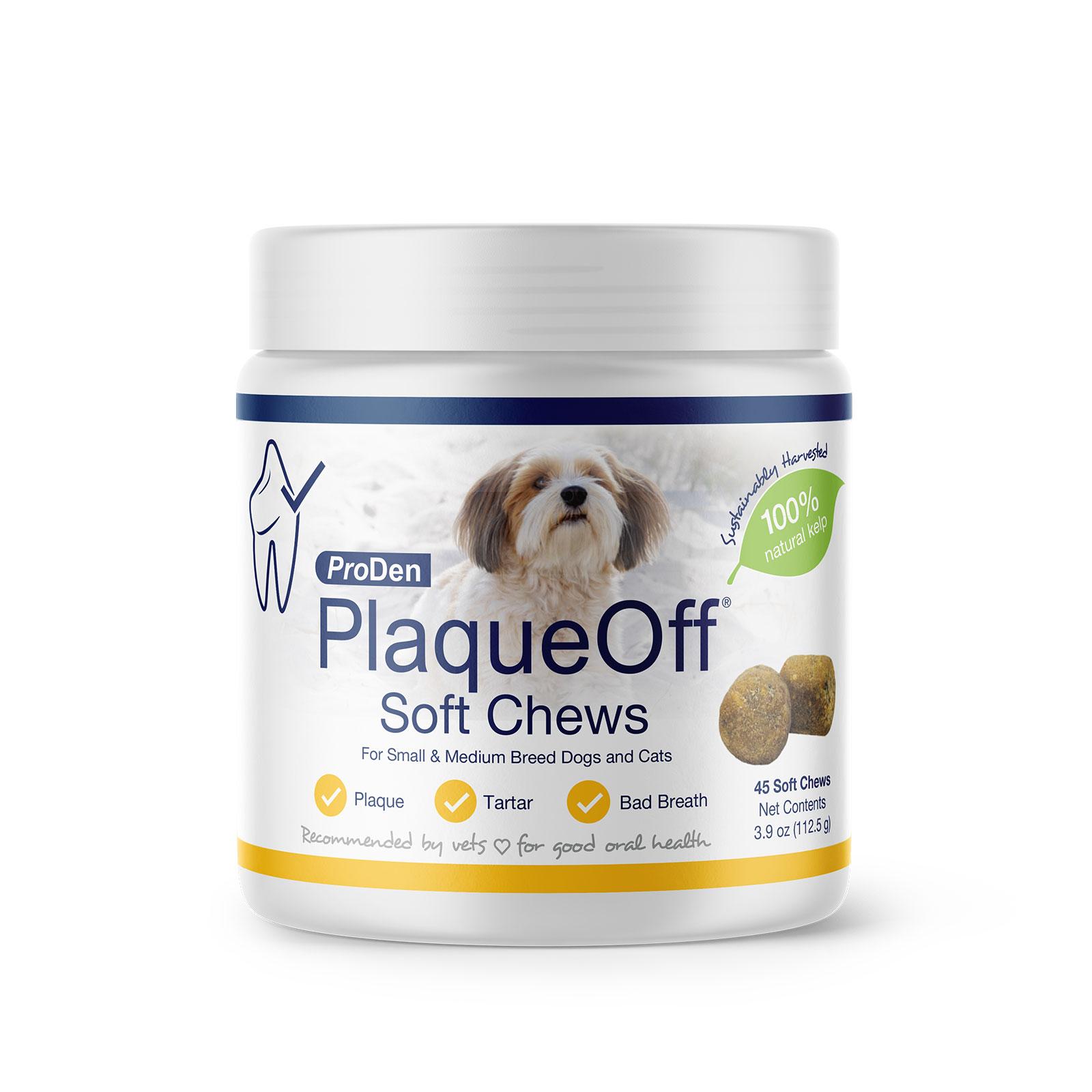 PlaqueOff Chews for Small/Medium Dogs 90ct / 7.9oz PlaqueOff Chews for Small/Medium Dogs 90ct / 7.9oz