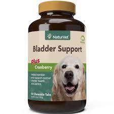 NaturVet Bladder Support + Cranberry 60 Tablets
