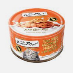 Fussie Cat Tuna w/ Anchovies Formula in Goats Milk