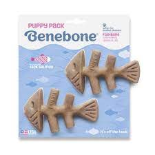Benebone Puppy 2 Pack Jack Fish Bones