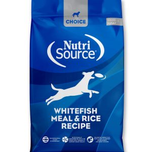Nutrisource CHOICE Whitefish & Rice 30#